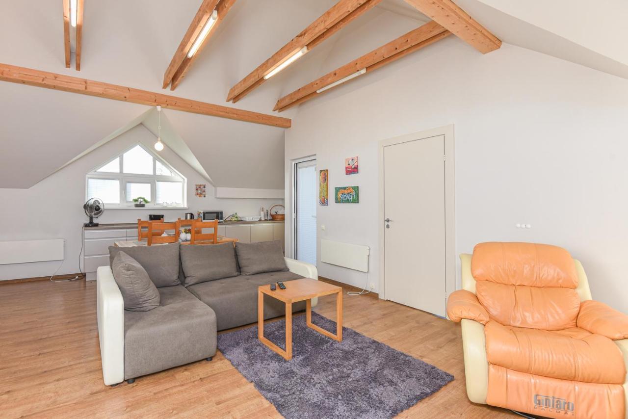 Kotedzai Gulbes Takas Sventojoje Villa Šventoji Exteriör bild