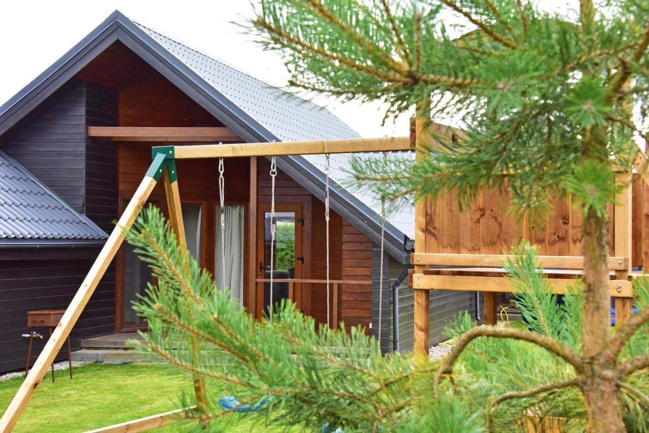Kotedzai Gulbes Takas Sventojoje Villa Šventoji Exteriör bild