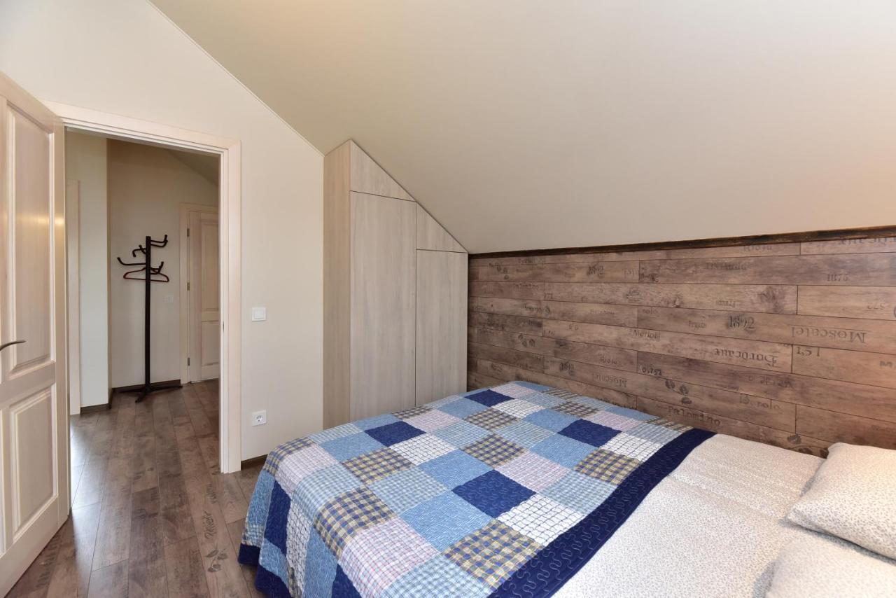Kotedzai Gulbes Takas Sventojoje Villa Šventoji Exteriör bild